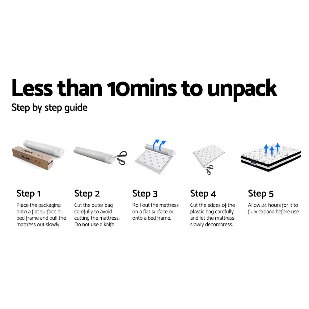 Algarve Euro Top Mattress 34 cm