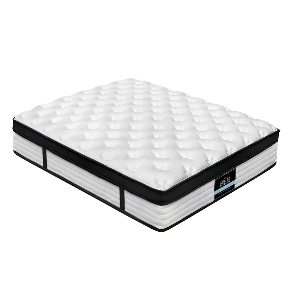 Giselle Bedding Devon Euro Top Pocket Spring Mattress 31cm Thick King main image 0