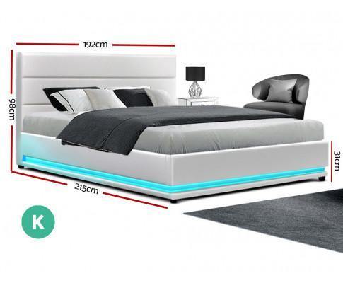 Led Lighting King Beds - Evopia