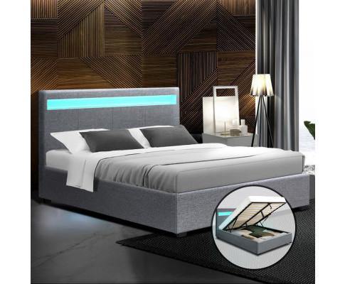 Cole Bedframe with Led lighting - Evopia