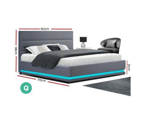 Led Lighting Queen Beds - Evopia