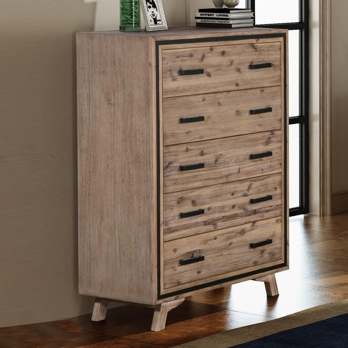 Seashore 2/3 Drawer Tallboy - Evopia