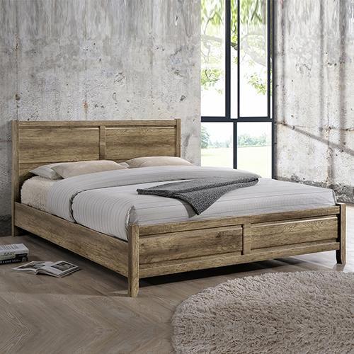 Alice Bed Queen Oak Colour - Evopia