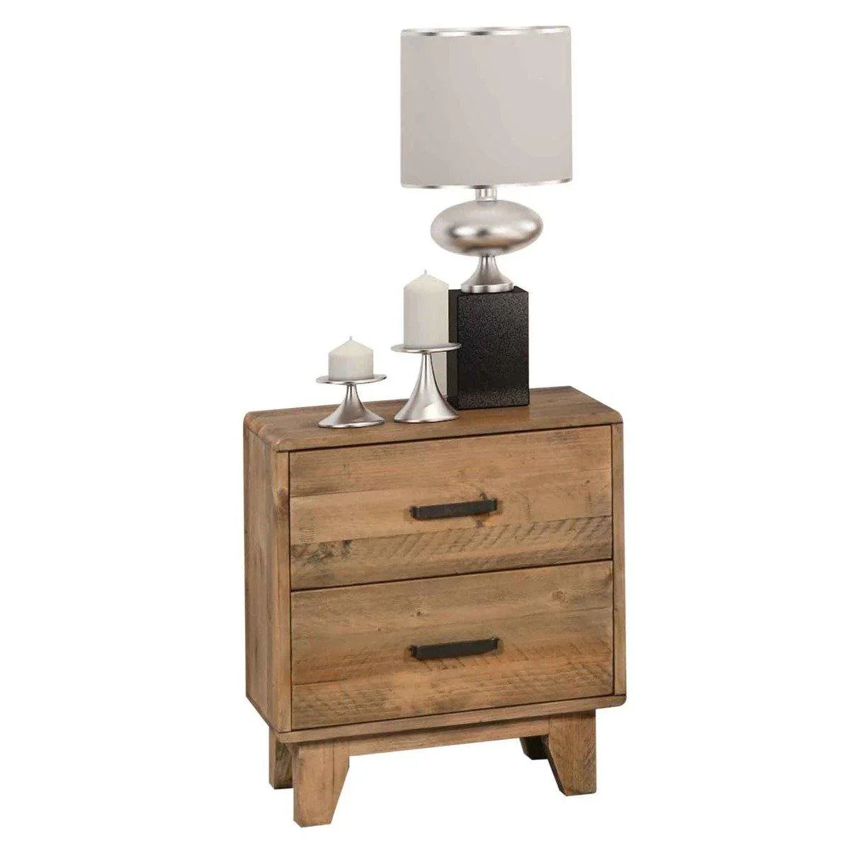 Woodstyle Bedside 2 drawers - Evopia