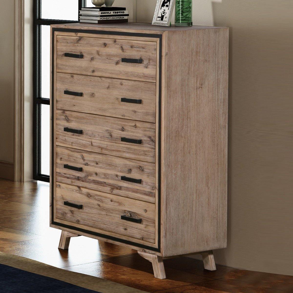Seashore 2/3 Drawer Tallboy - Evopia