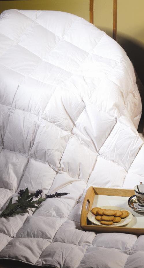 100 duck feather outlet duvet