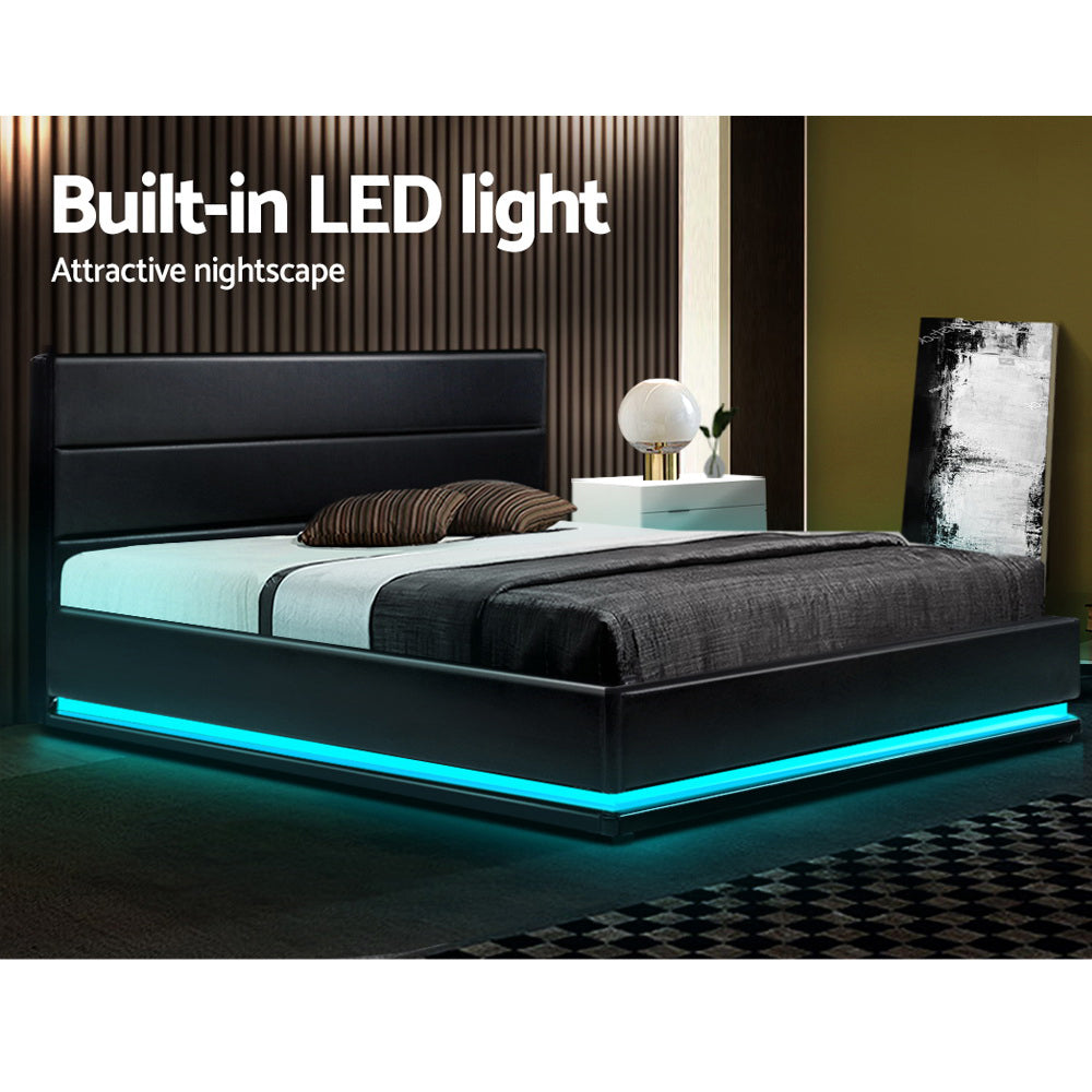 Artiss led bed discount