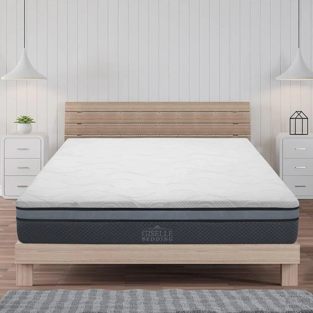 Giselle Bedding Cool Gel Memory Foam Mattress Queen Size - Evopia