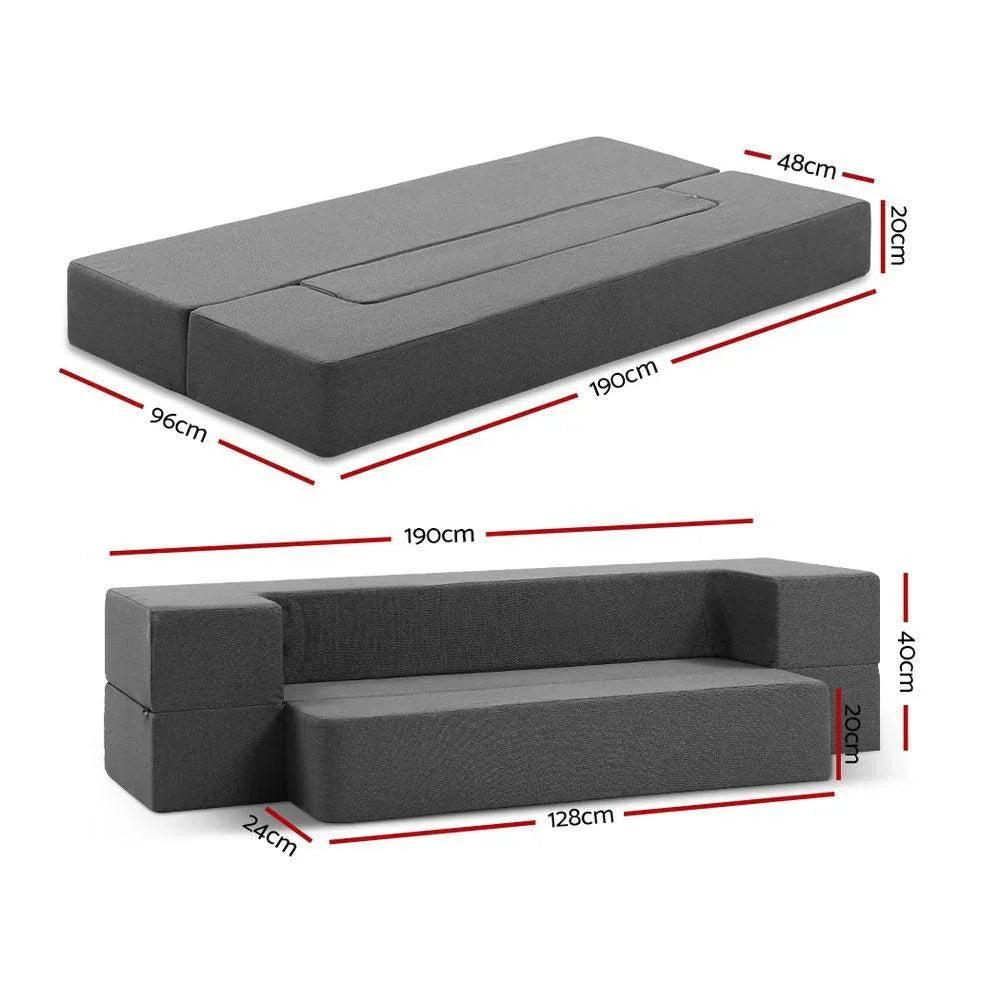 Portable Sofa Bed Folding Mattress - Evopia