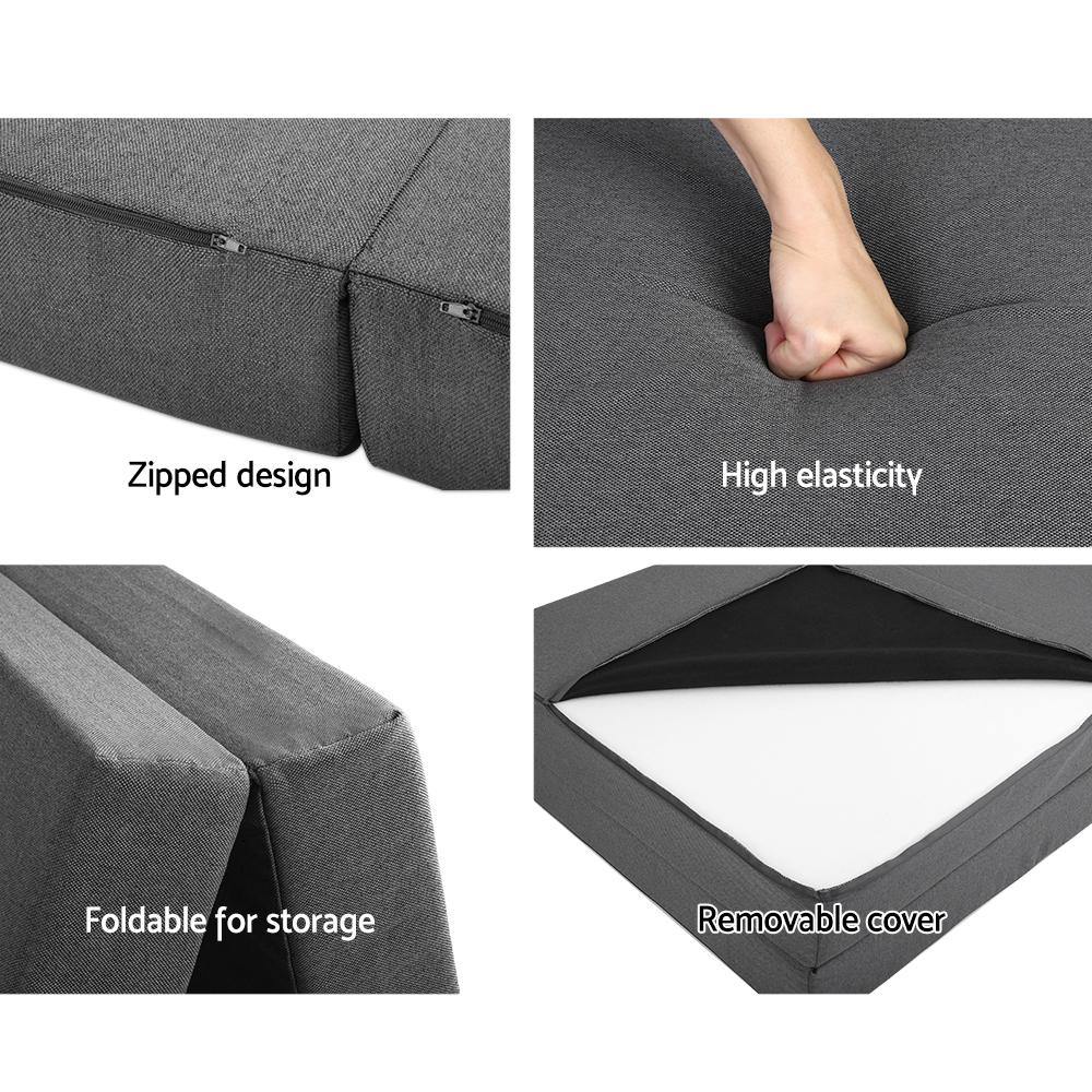 Giselle Bedding Folding Foam Portable Mattress - Evopia