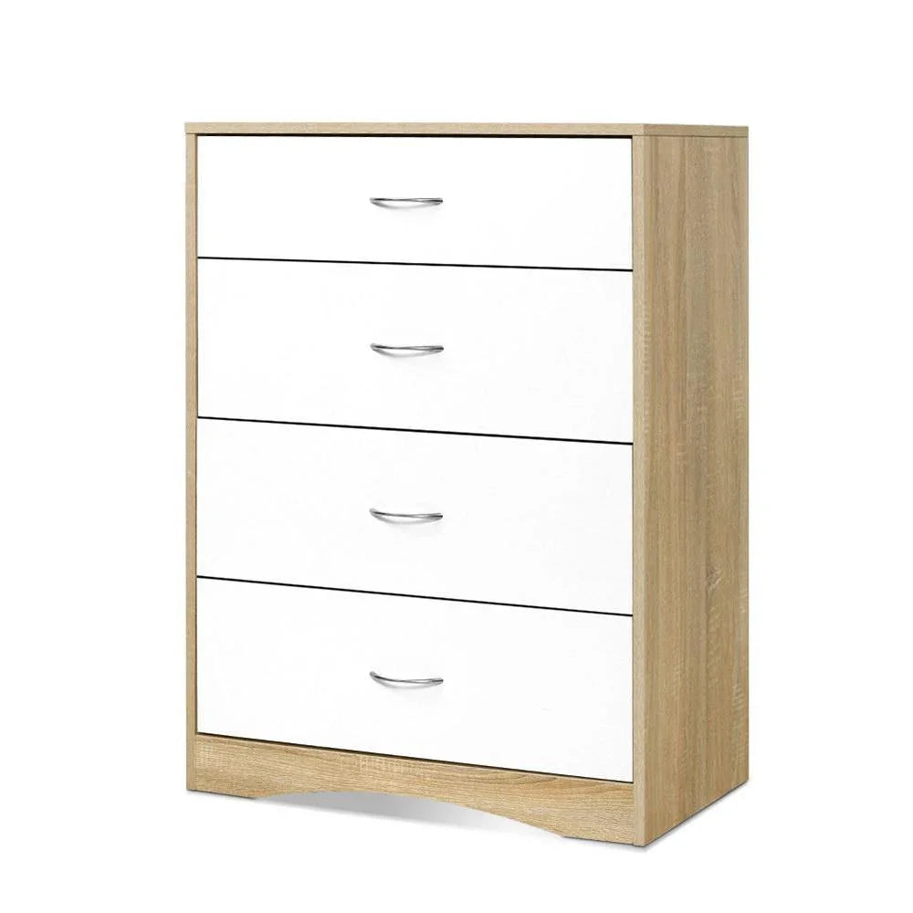 Artiss Scandinavian Chest of Drawers Tallboy - Evopia