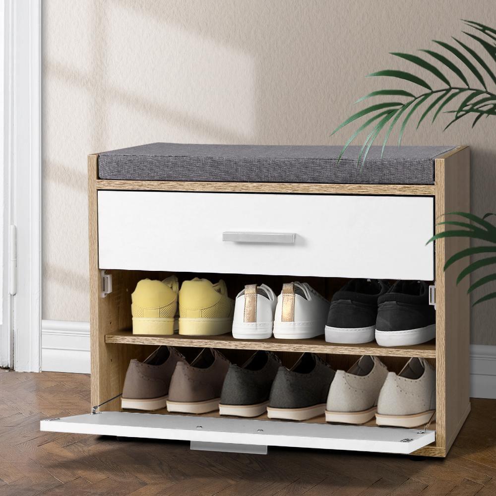 Artiss Shoe Rack Bench Organiser Rack - Evopia