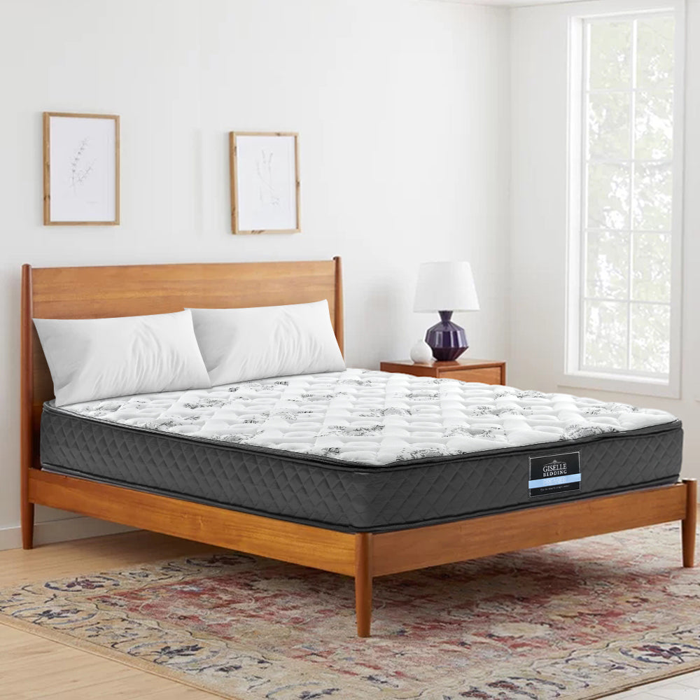 Giselle Bedding Rocco Bonnell Spring Mattress 24cm Thick King