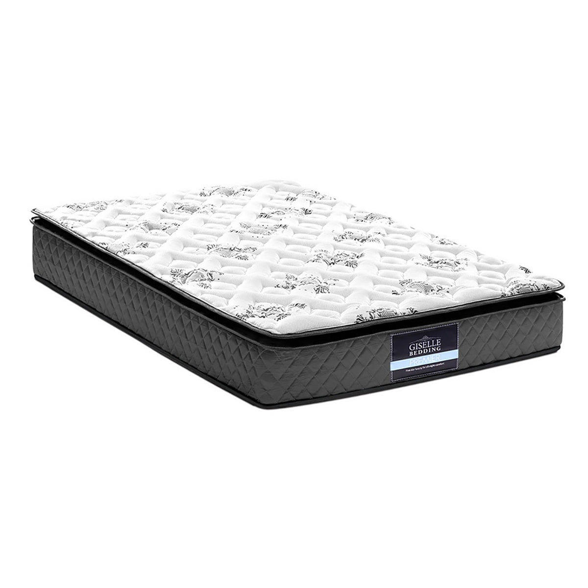 Giselle Bedding Rocco Bonnell Spring Mattress 24cm Thick Single