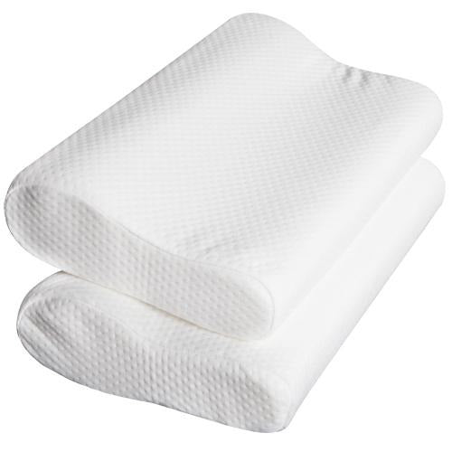 Giselle Bedding Set of 2 Visco Elastic Memory Foam Pillows - Evopia