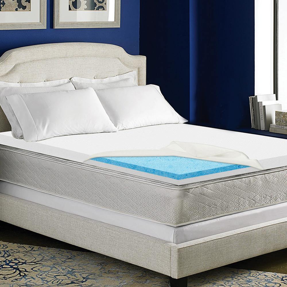 Giselle Bedding Dual Layer Cool Gel Memory Foam Queen - Evopia