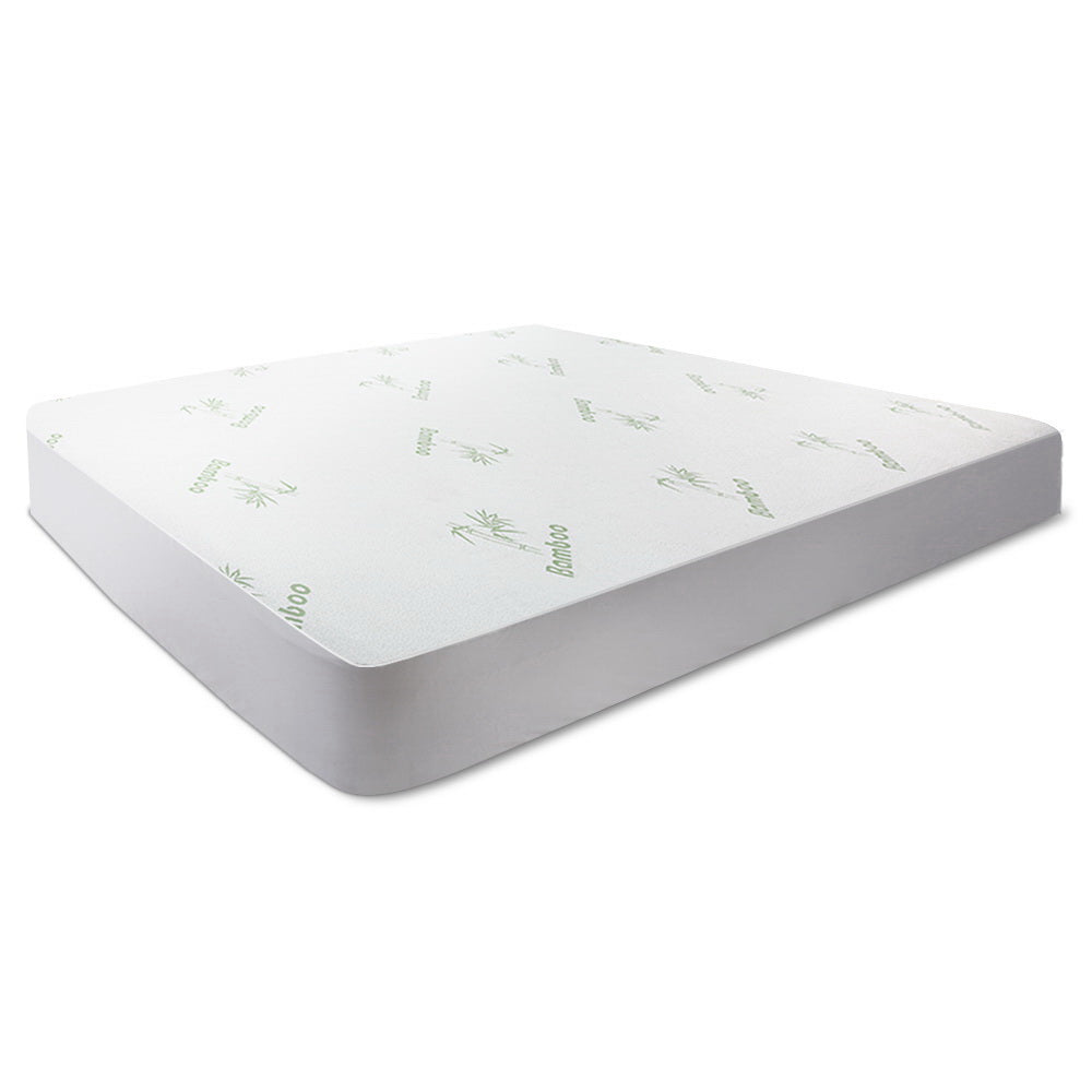 Bamboo mattress protector for double bed