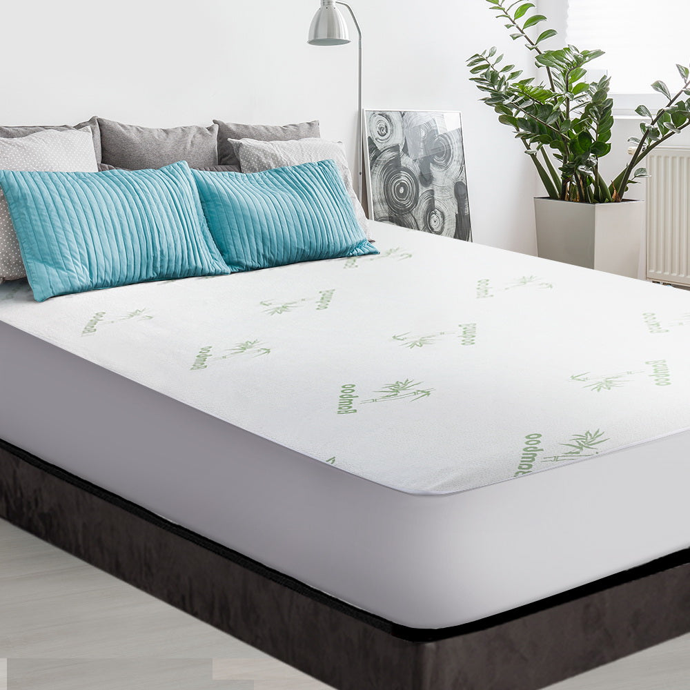King size mattress protector in bamboo