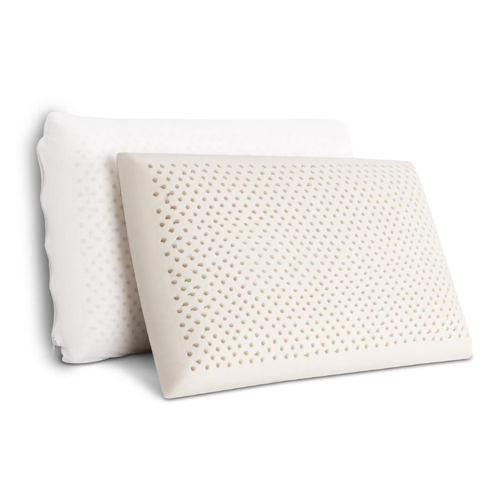 Giselle Bedding Set of 2 Natural Latex Pillows - Evopia