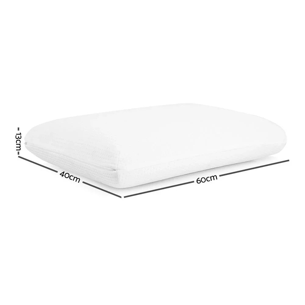 Giselle Bedding Set of 2 Cool Gel Memory Foam Pillow - Evopia