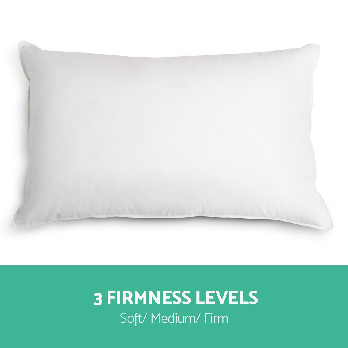 Giselle Bedding Set of 4 Medium Cotton Pillows - Evopia
