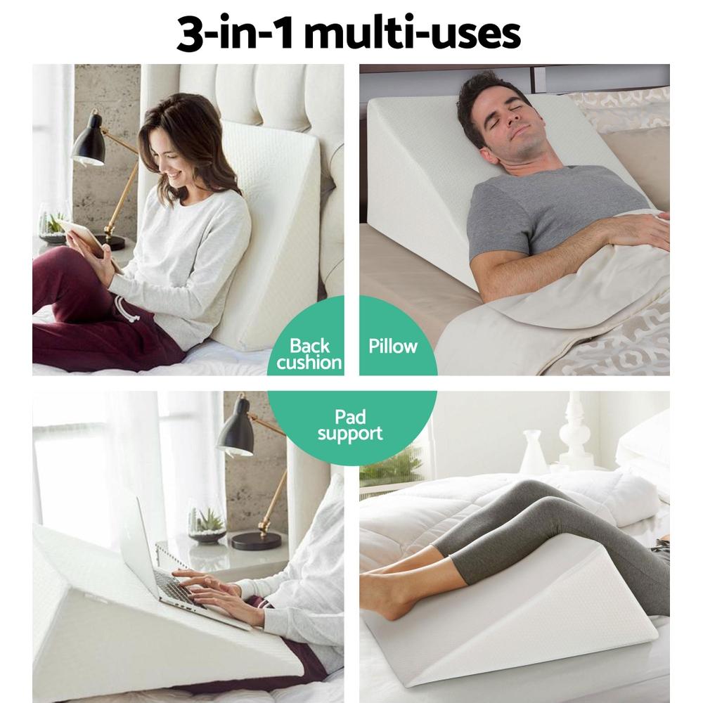 Lumbar support pillow for bed best sale