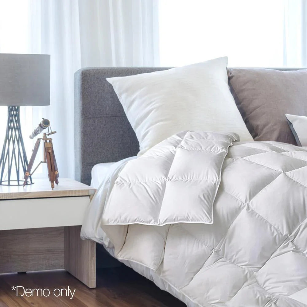 Giselle Bedding Light Weight Duck Down Quilt Cover King - Evopia