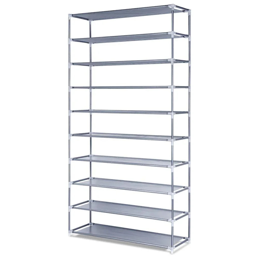 10 Tier Stackable Shoe Rack - Evopia