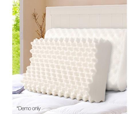 Giselle Bedding Natural Latex Contour Pillow - Evopia