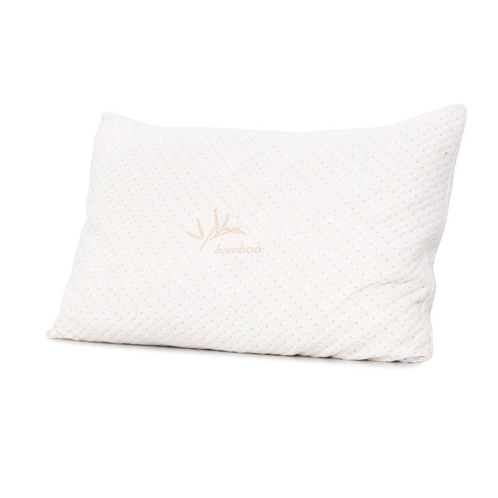 Giselle Bedding Set of 2 Single Bamboo Memory Foam Pillow - Evopia