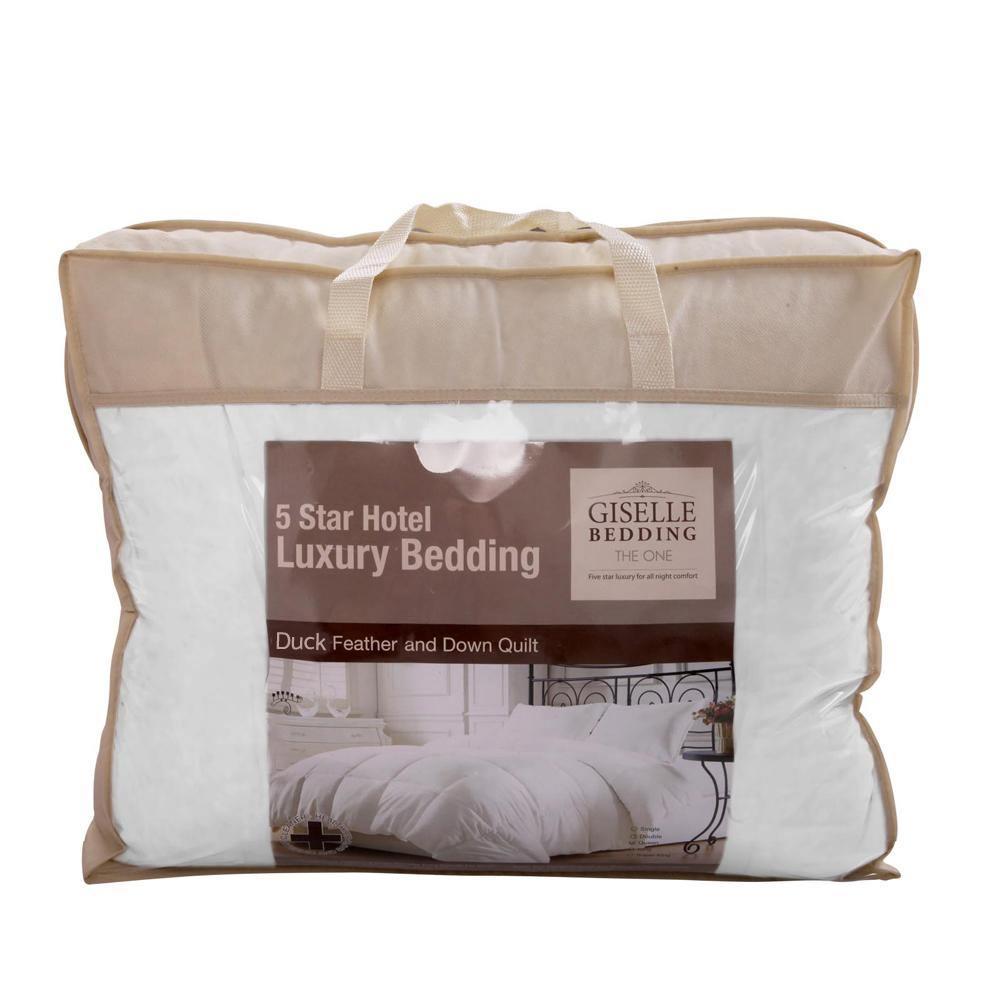Giselle Bedding Light Weight Duck Down Quilt Queen - Evopia