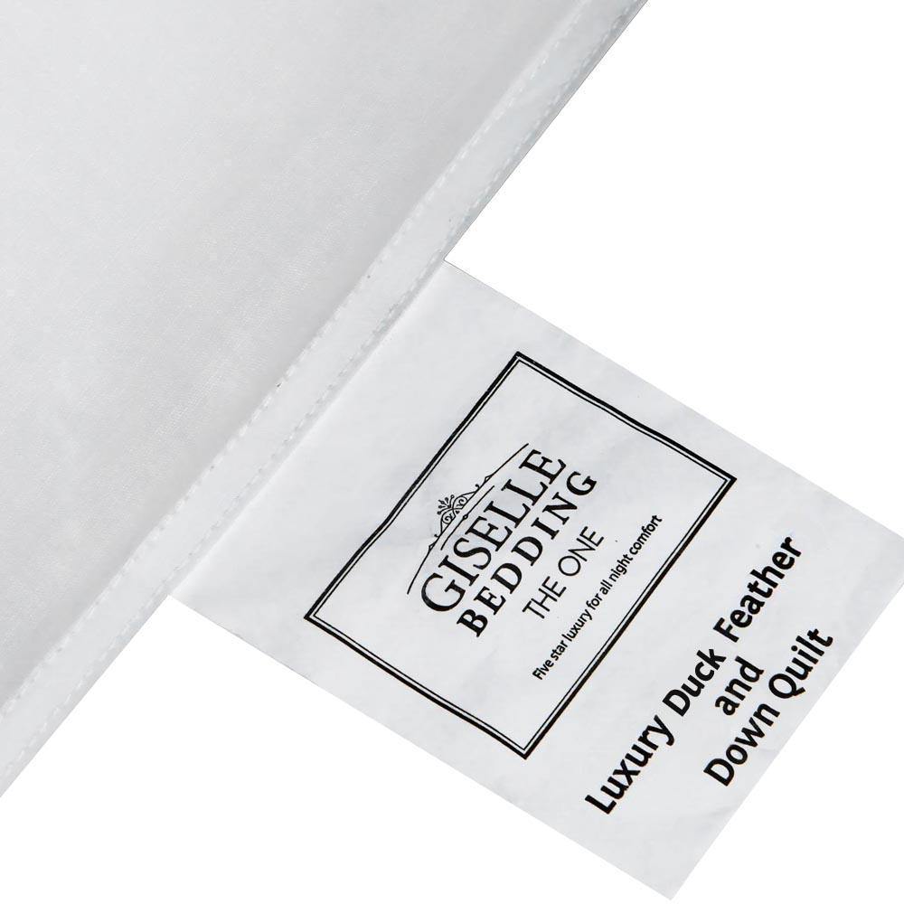 Giselle Bedding Super Light Weight Duck Down Quilt King - Evopia
