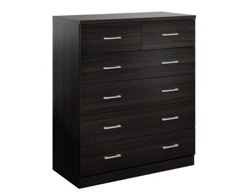 TALLBOY W/6 DRAWERS - WALNUT - Evopia